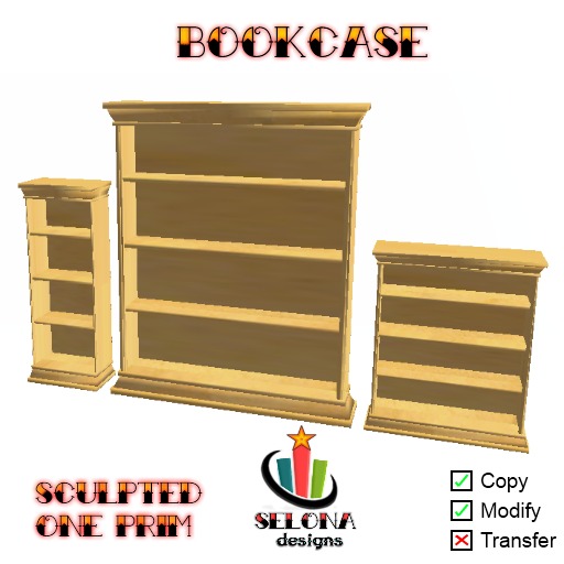Selona Designs - Bookcase