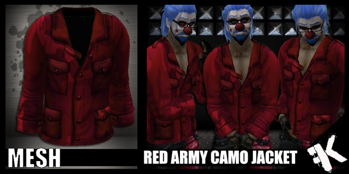 FK! - Red Army Camo Jacket