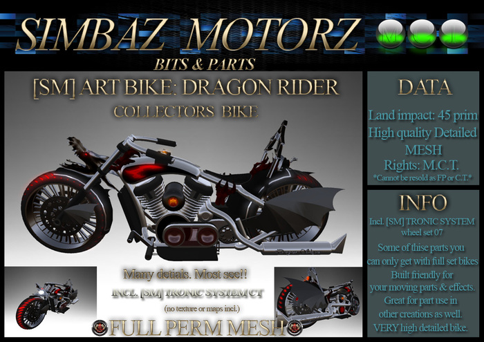 [SM] ART BIKE - DRAGON RIDER