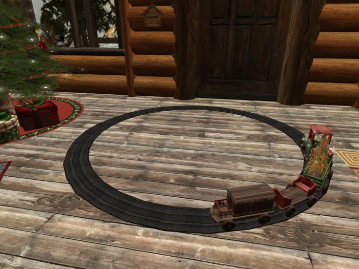 **Christmas Train*  20 prims