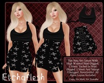 [Etchaflesh] Skullington All Tucked In MESH Outfit