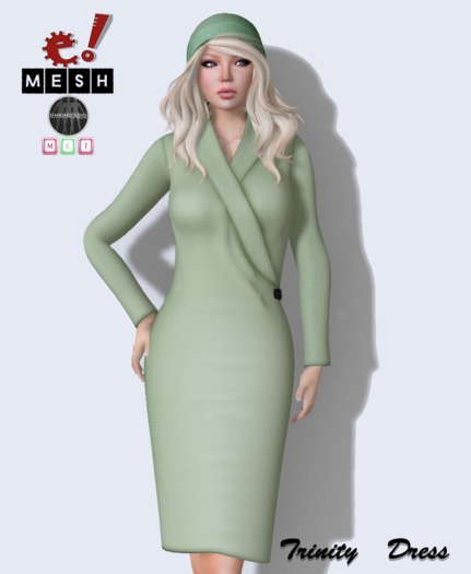 mint green sweater dress