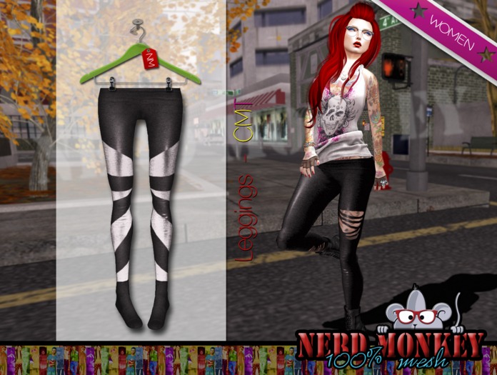 .::[NerdMonkey*Clothes] - [Silver&black]::. 