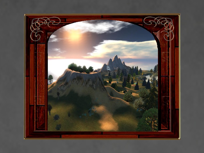 N1C Creations Digital Photo Frame Archway 