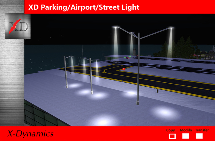 XD Parking/aiport/Street Light Poles Boxed