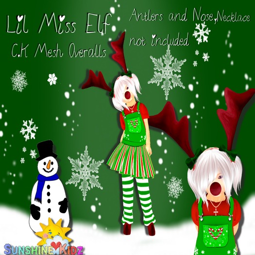 ::C.K Mesh Lil Miss Elf