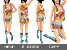 Kawaii 1 Outfit - Mesh