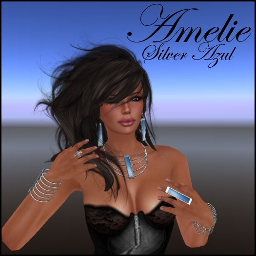 AMELIE SILVER AZUL 