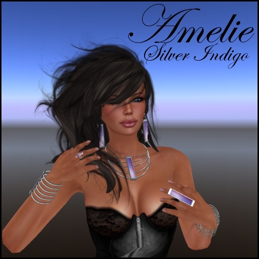 AMELIE SILVER INDIGO
