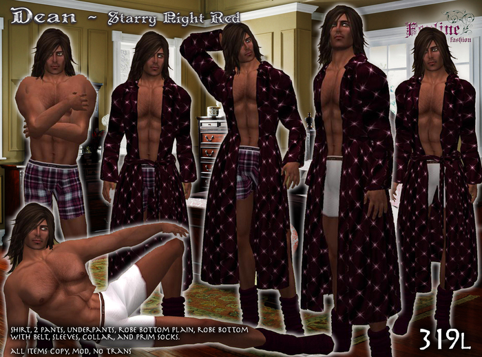 *FF* Dean ~ Starry Night Red