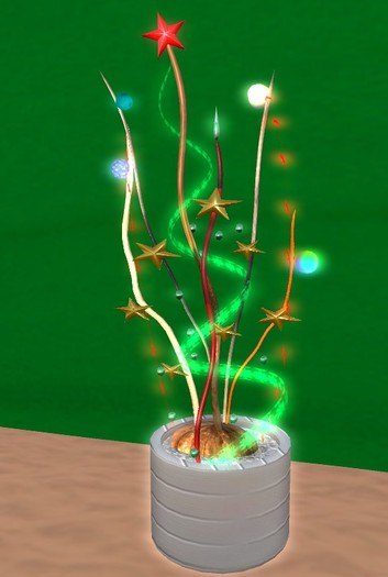 Xmass tree - red star