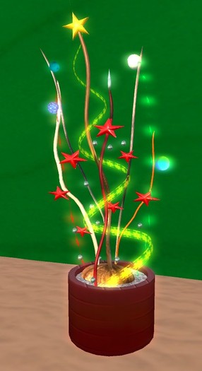 Xmass tree - yellow star
