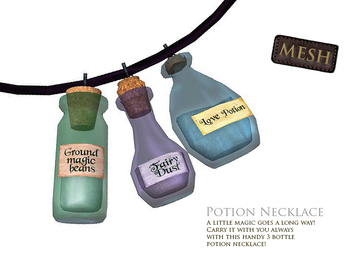 [Tia] Potion Necklace (Boxed)