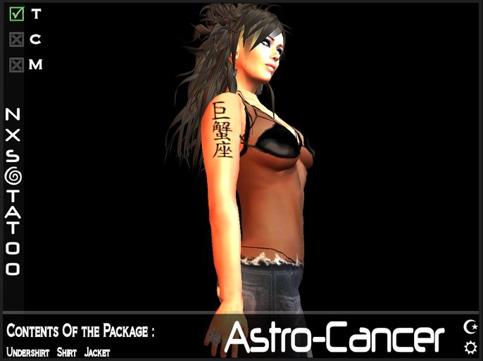 Astro-Cancer Tattoo : : : NXS TATOO : : :