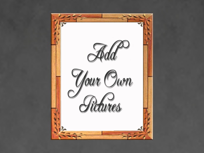 N1C Creations Digital Photo Frame Wood mix 3