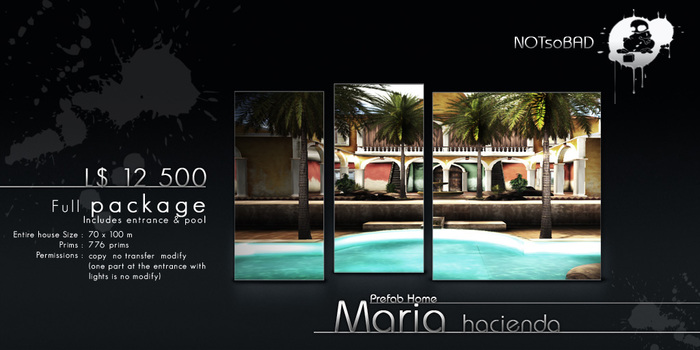 .:NsB:. MARIA Hacienda House (Full package)