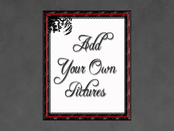N1C Creations Digital Photo Frame Oriental