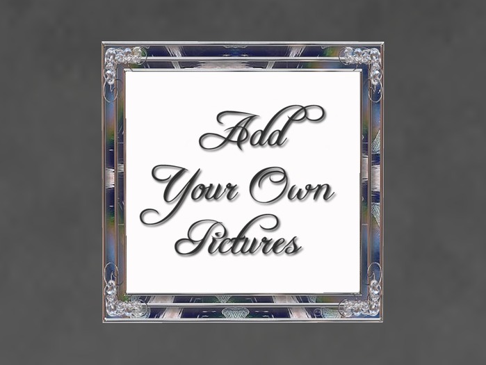 N1C Creations Digital Photo Frame Blue Dream
