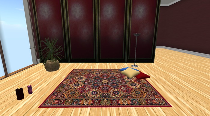 PROMO AV 2.2 ADULT ORIENTAL RED RUG 34 SINGLE / CUDDLE POSES