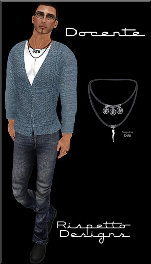 Rispetto Design - Docente MESH Outfit - Blue