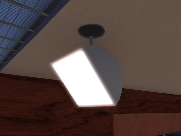 [Px] Ceiling Square Spotlight (mesh)