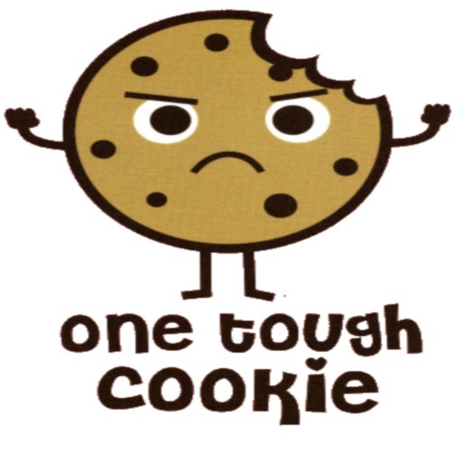 ~Decorama~ one tough cookie - decal