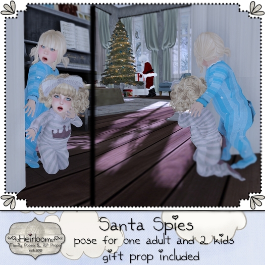 {Heirloom. Santa Spies}-Boxed