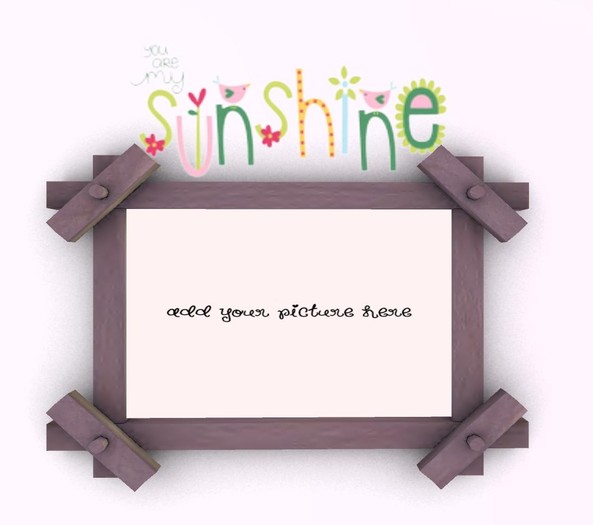 Bella's Lullaby/My Sunshine Frame