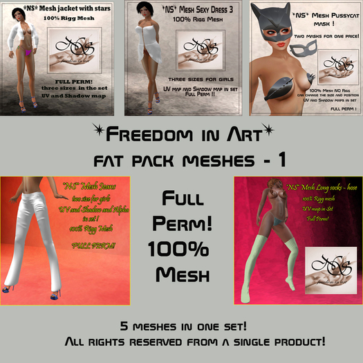 Mesh Fat Pack 1