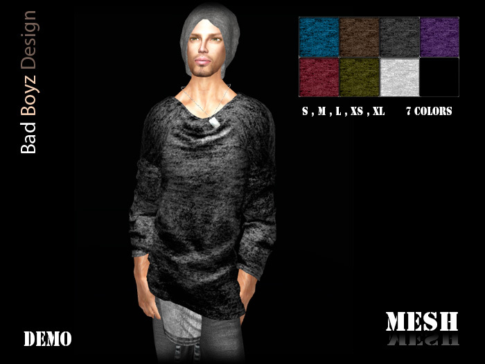 BBD Mesh Loose Sweater Demo