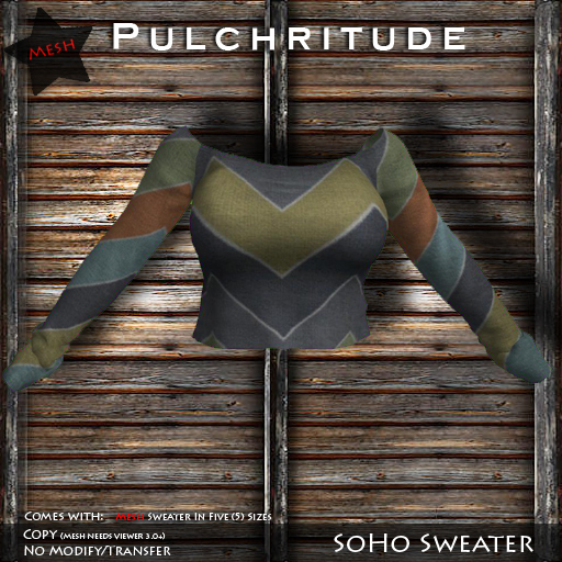 Pulchritude - Soho Sweater (Hippy) Mesh
