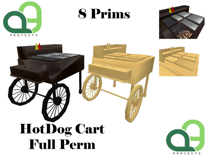 HotDog Cart Full Perm (Boxed)
