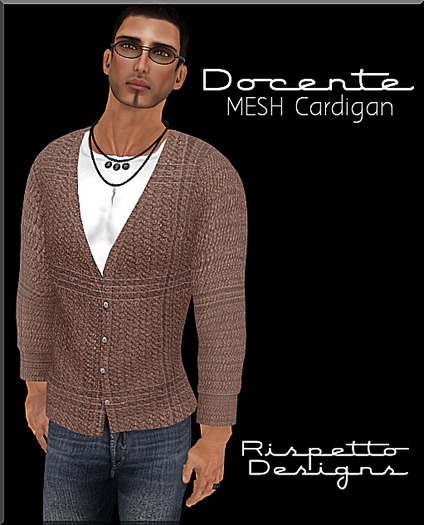 Rispetto Design - Docente MESH Cardigans - Pale Rose