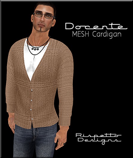 Rispetto Design - Docente MESH Cardigans - Sand