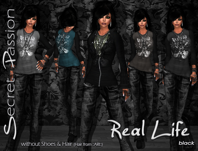 (SP) Real Life -black-
