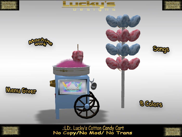 .:LD:. Cotton Candy Cart