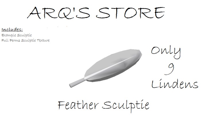 Feather Sculptie