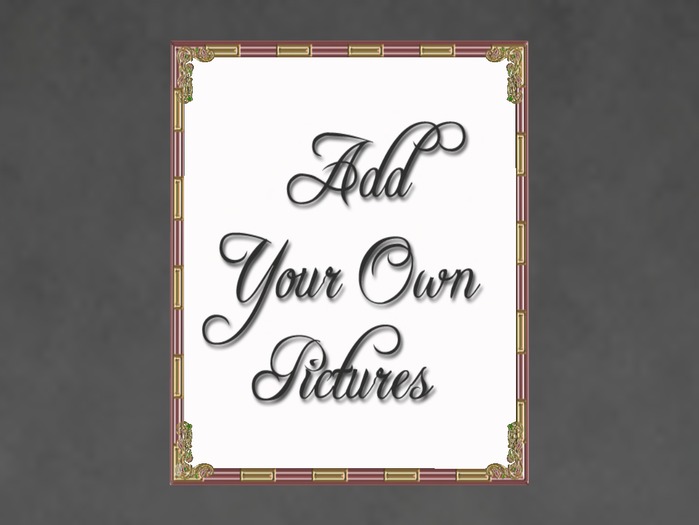 N1C Creations Digital Photo Frame April