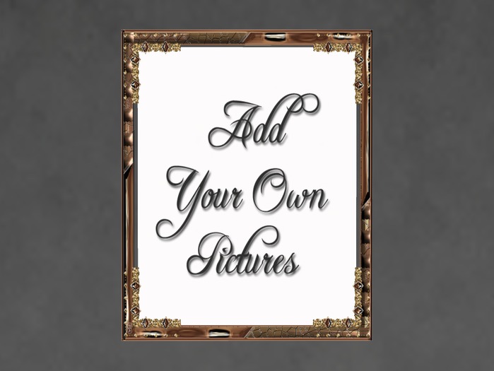 N1C Creations Digital Photo Frame Amber Jewels