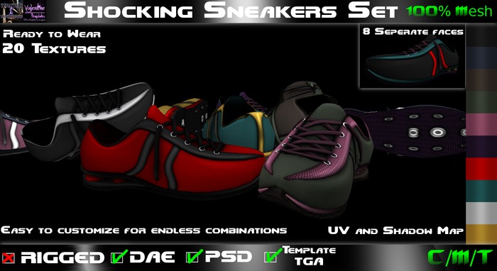 EVO VT MESH* Shocking Sneakers Set 