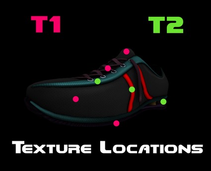 Second Life Marketplace - EVO - VT MESH - Shocking Sneakers Pack