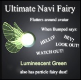 Ultimate Navi Fairy Follower (Luminescent Green)