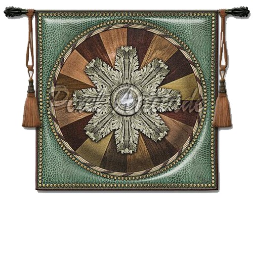 Lizard Medaion Wall Hanging Texture