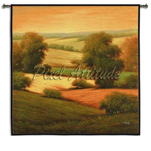 Autumn Fields Wall Hanging Texture