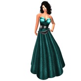 ELEGANCE ~TEAL~ GOWN