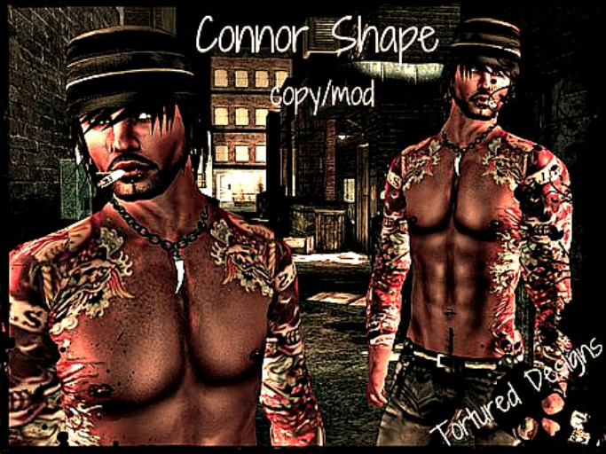 Connor Shape & Styling card By Tortured Designs