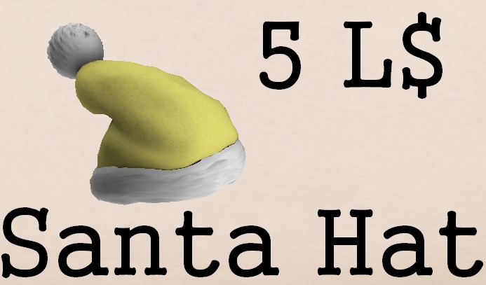 Santa Hat - Yellow