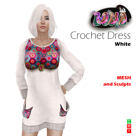 BOHOish Crochet Dress DEMO