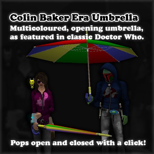 Colin Baker Umbrella