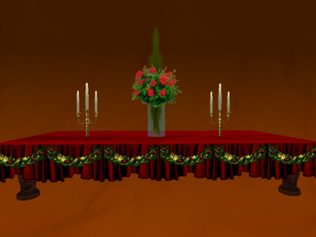 Christmas table